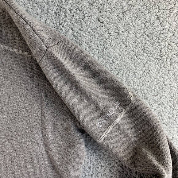 Columbia Sweater Mens Medium Wool Blend Pullover Sweatshirt Chunky NEW‎ - Picture 7 of 12